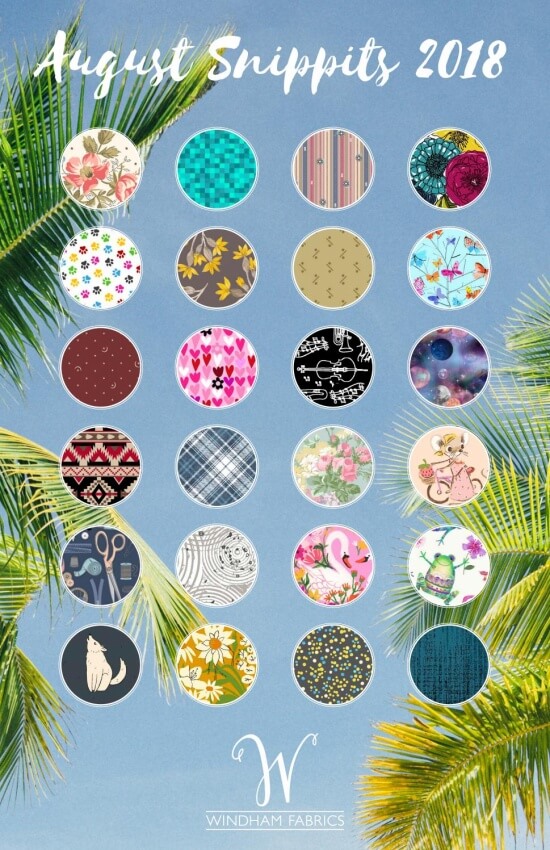 Snippits AUG 2018 by Windham Fabrics 