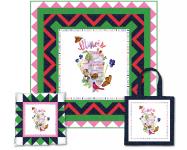 Illinois State Panel (Quilt, Pillow & Tote) by 