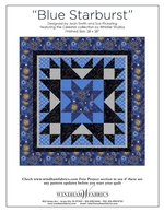 Blue Starburst by Jean Smith and Sue Pickering