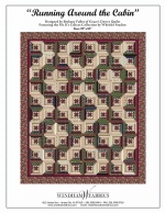 Running Around the Cabin by Bethany Fuller of Grace's Dowry Quilts
