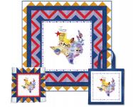 Texas State Panel (Quilt, Pillow & Tote) by Heidi Pridemore