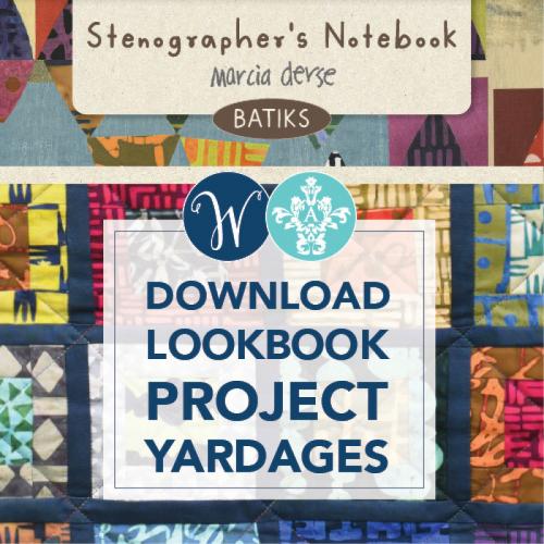 Stenographer's Notebook Yardage Requirements