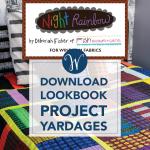 Night Rainbow Project Yardages by Various Designers