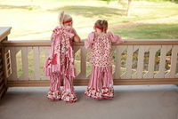 Nicolette's Double Ruffle Pants and Capris by Tiffany Vela and Shannon Donoghue