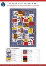 Firemans Special (48 x 66) by Heidi Cook for Villa Rosa Designs
