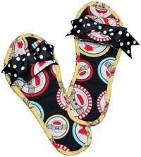 Socky Slippers by Eazy Peazy Quilts
